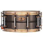 Pearl Sensitone STHNSF1465 14"x6.5"  Limited Edition Snare Drum, Black